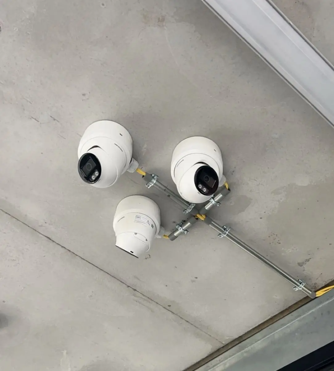 Installation caméras de vidéosurveillance intérieures
